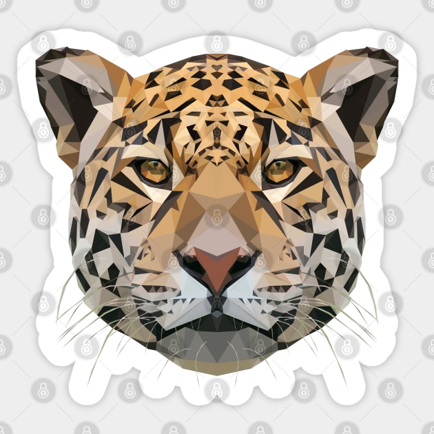 Jaguar Sticker by Edwardmhz